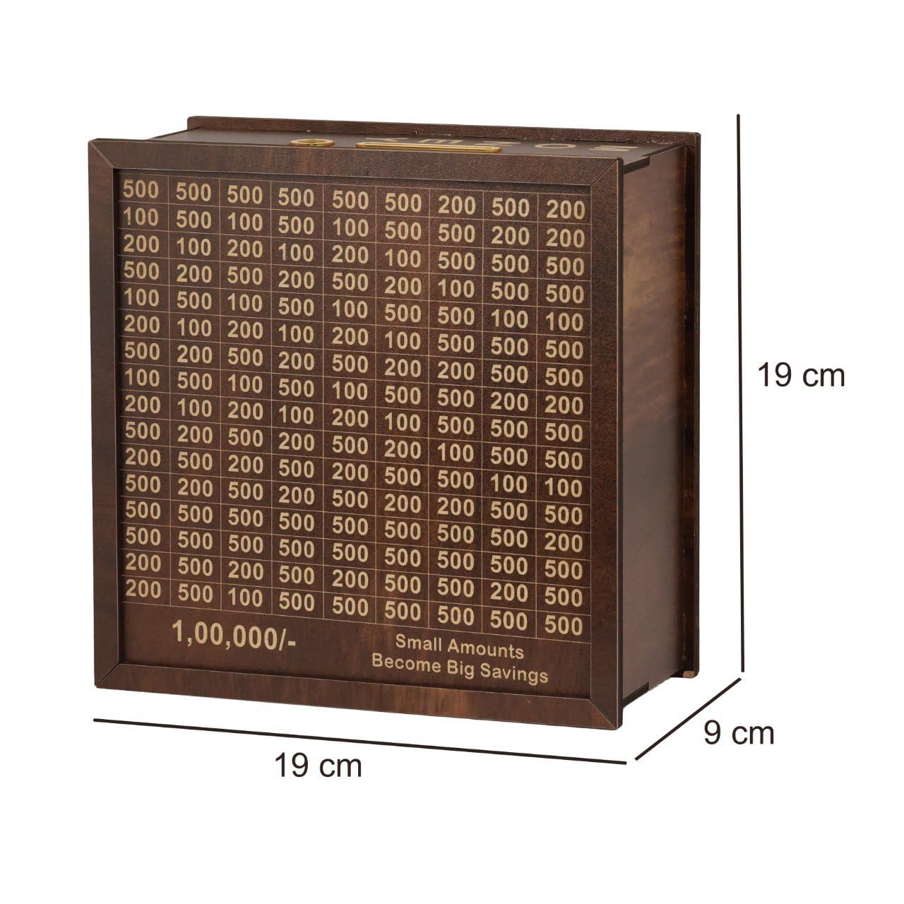 🌱🤑 Save & Grow Wooden Bank💰| FLAT 45%🔥