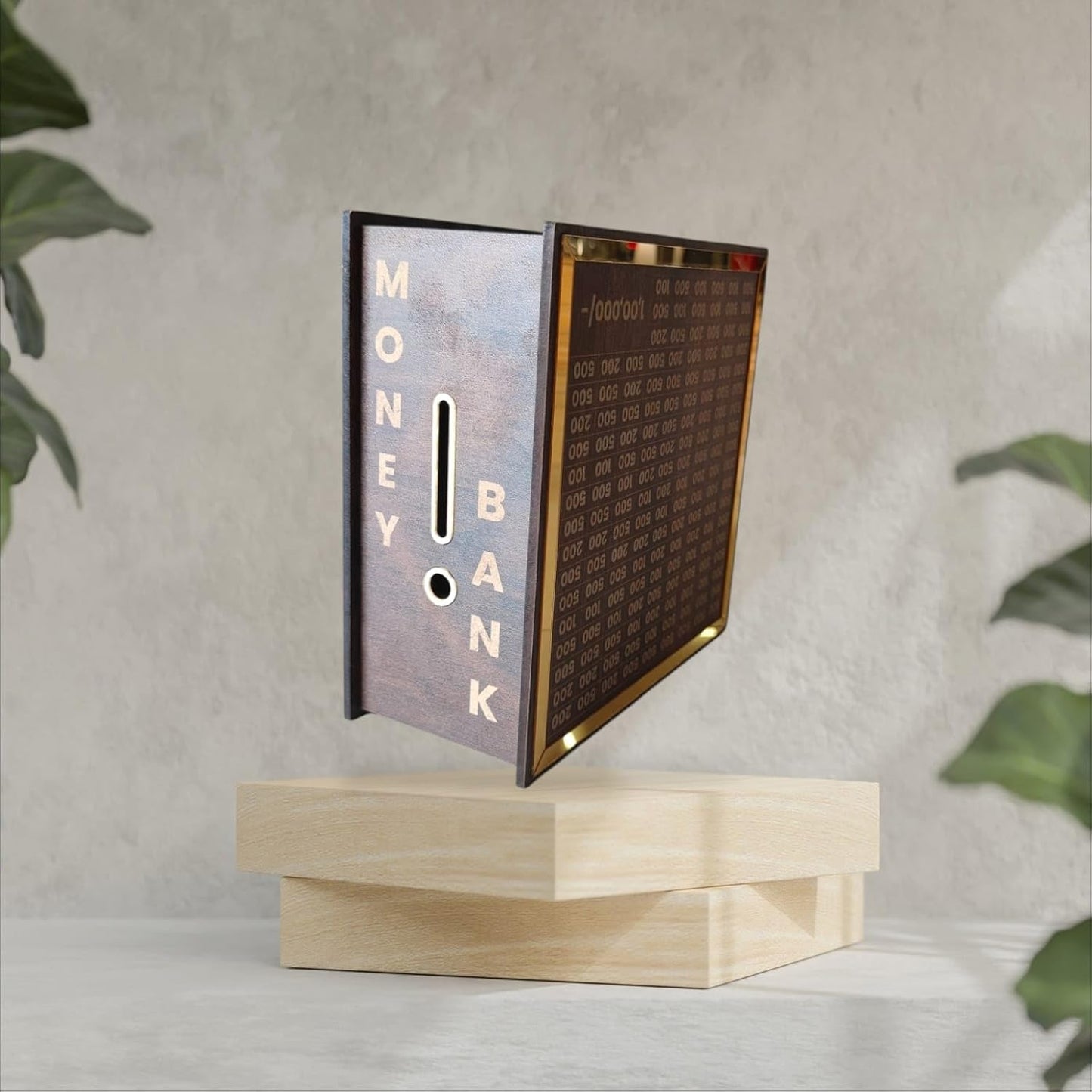 🌱🤑 Save & Grow Wooden Bank💰| FLAT 45%🔥