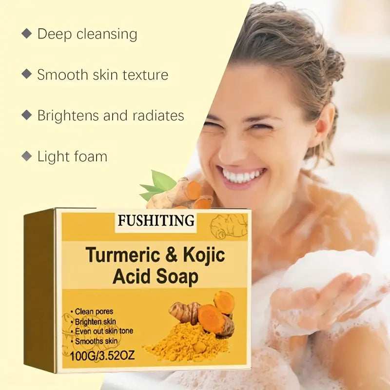✨ Kojic Glow™ - Ultra Brightening Soap (Pack of 2) | FLAT 45% Off 🔥