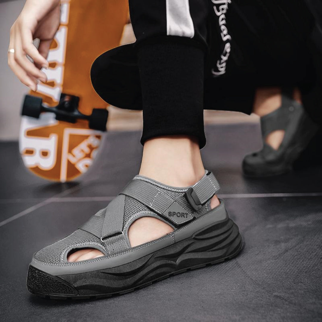 👟💥 Super Flex™ - Premium Sneakers (Grey, Black) 🏃🏻‍♂️ | FLAT 45% Off 🔥