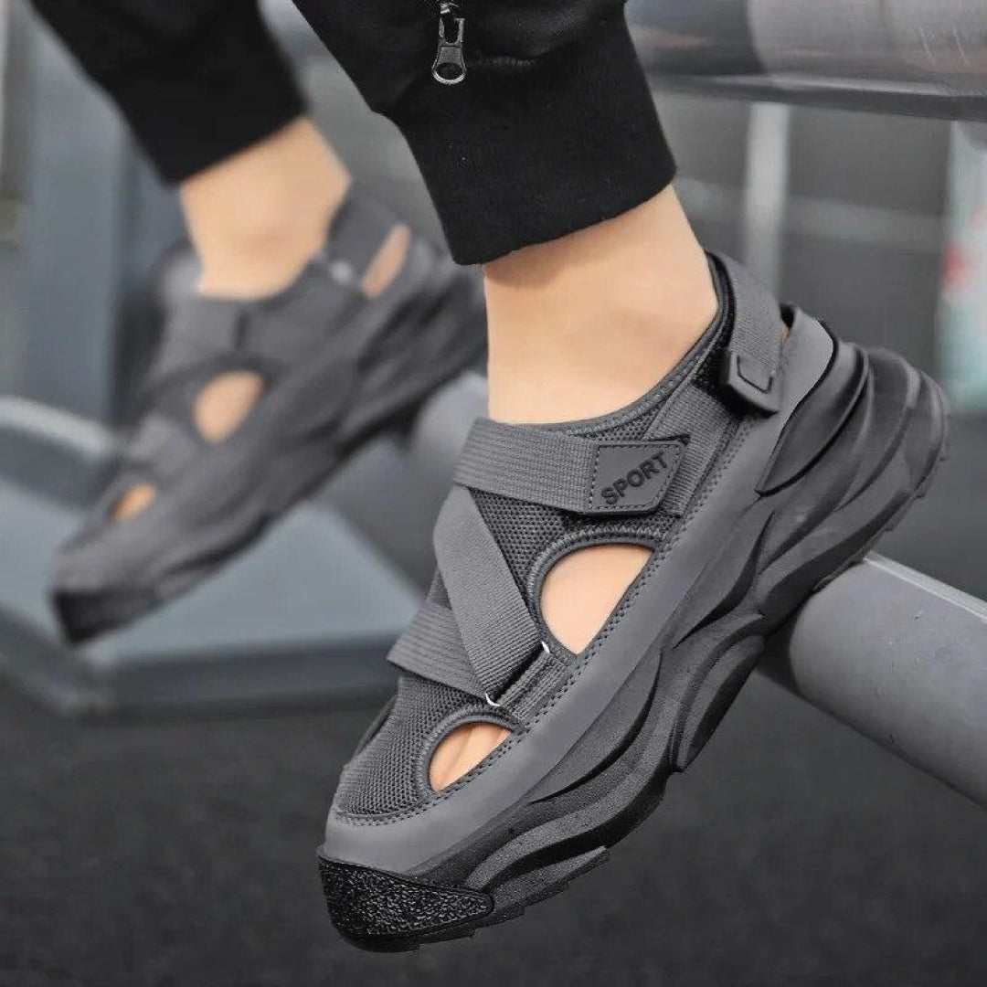 👟💥 Super Flex™ - Premium Sneakers (Grey, Black) 🏃🏻‍♂️ | FLAT 45% Off 🔥