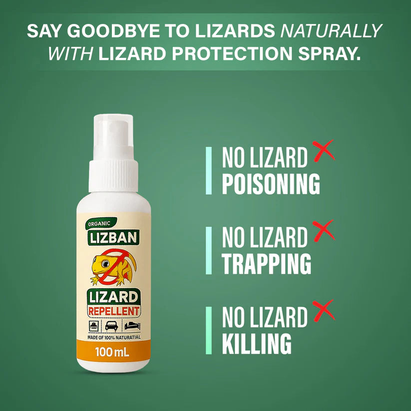 🌱 🦎 Herbal Lizard Guard Spray 🛡️ ( 3 PCs ) | FLAT 45% Off 🔥