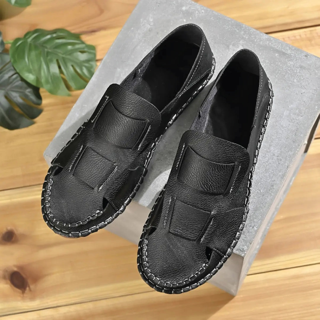 ✨ Royal Walk™ - Luxury Sandals (Black/White) | Today Only 45% OFF 🔥