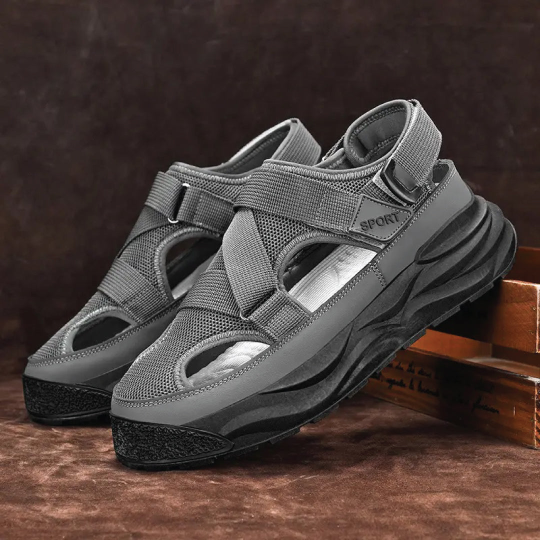 👟💥 Super Flex™ - Premium Sneakers (Grey, Black) 🏃🏻‍♂️ | FLAT 45% Off 🔥