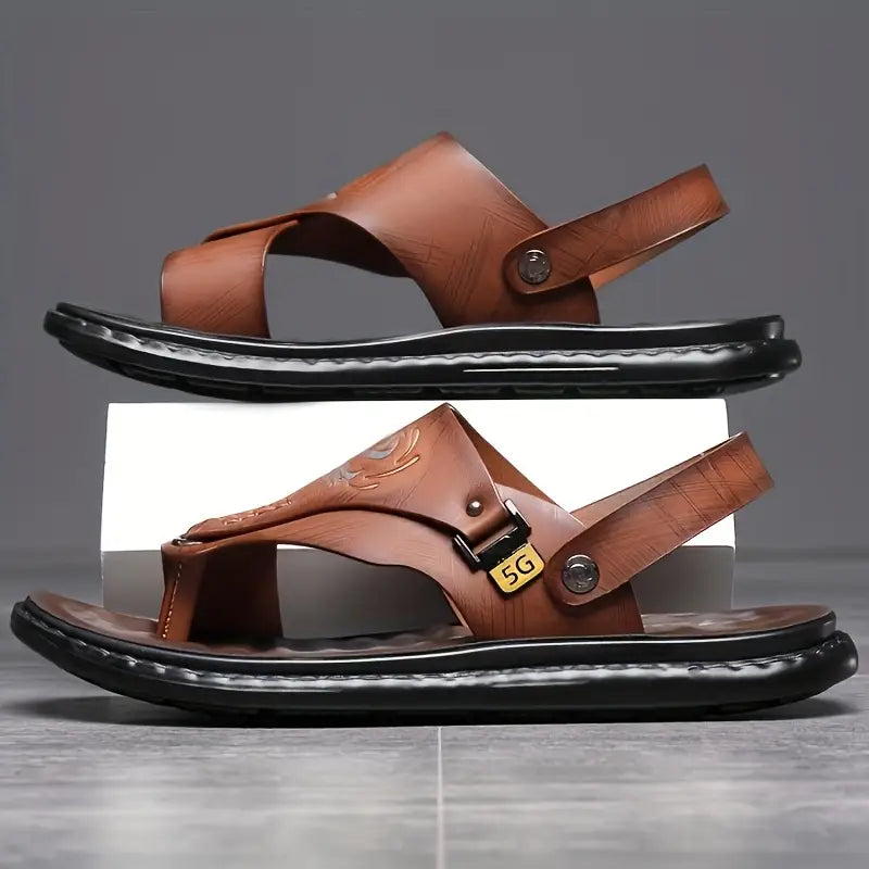 🌈  Air Walkers™- Daily Wear Cushioned Sandals 🟤 ⚫️ | FLAT 45% Off 🔥