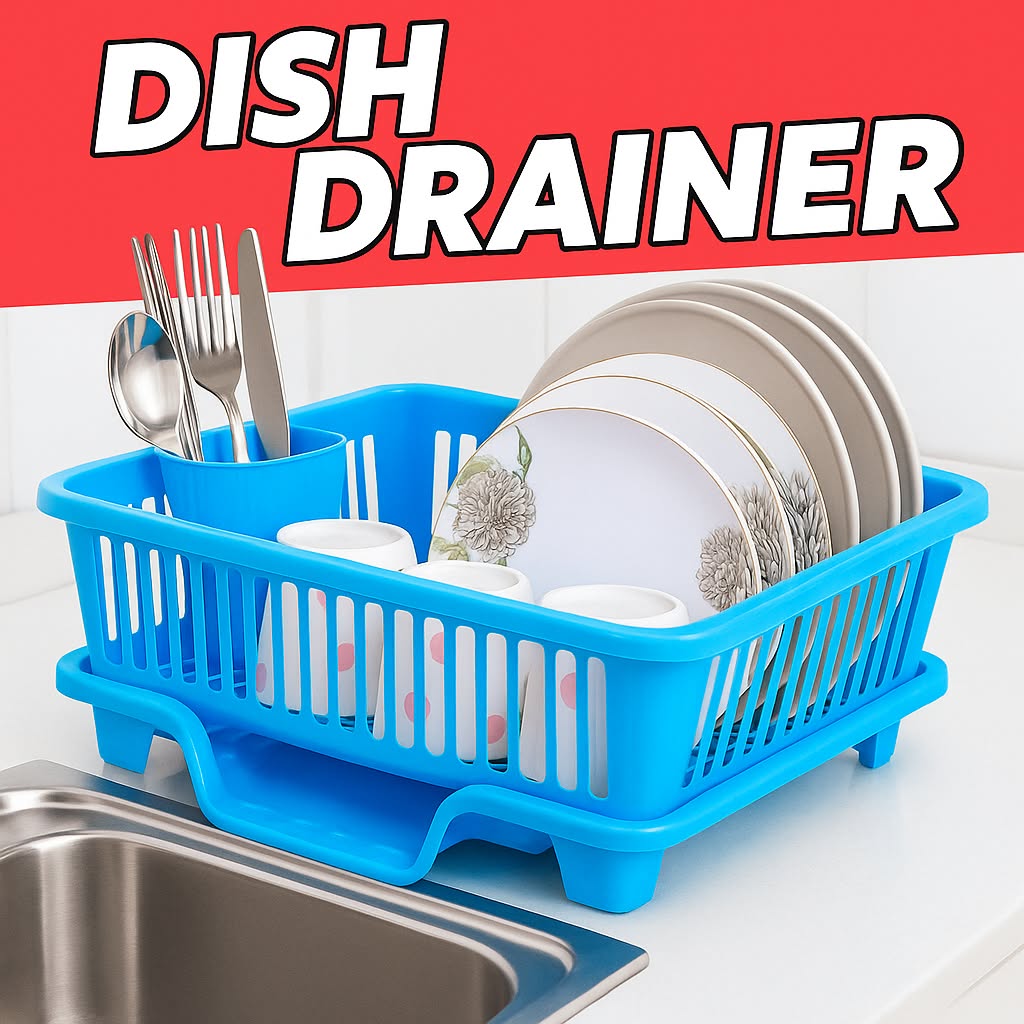😎💧Smart Kitchen Drainer™ - For All Utensils 🧺 | FLAT 45% Off 🔥