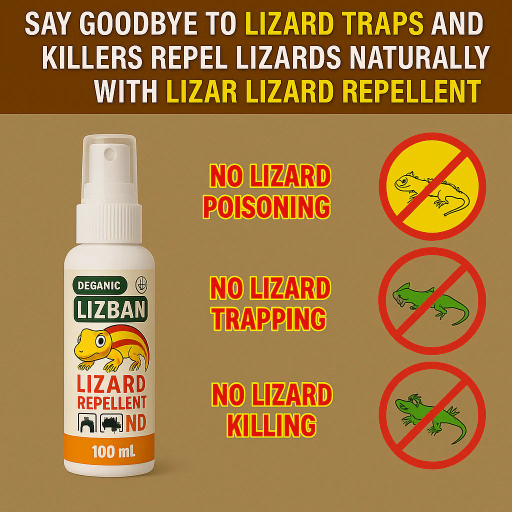 🌱 🦎 Herbal Lizard Guard Spray 🛡️ ( 3 PCs ) | FLAT 45% Off 🔥