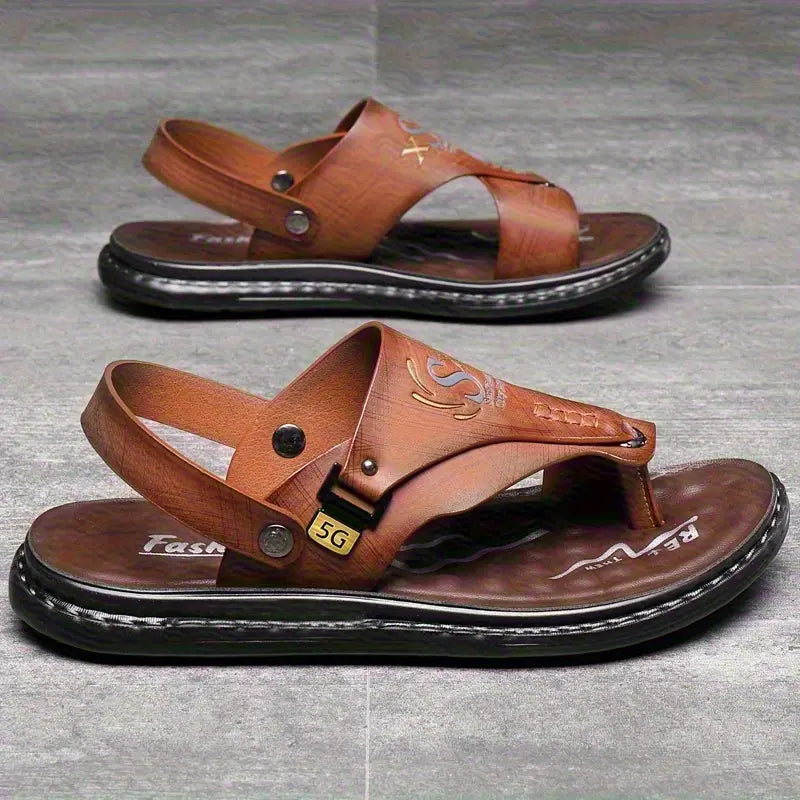 🌈  Air Walkers™- Daily Wear Cushioned Sandals 🟤 ⚫️ | FLAT 45% Off 🔥