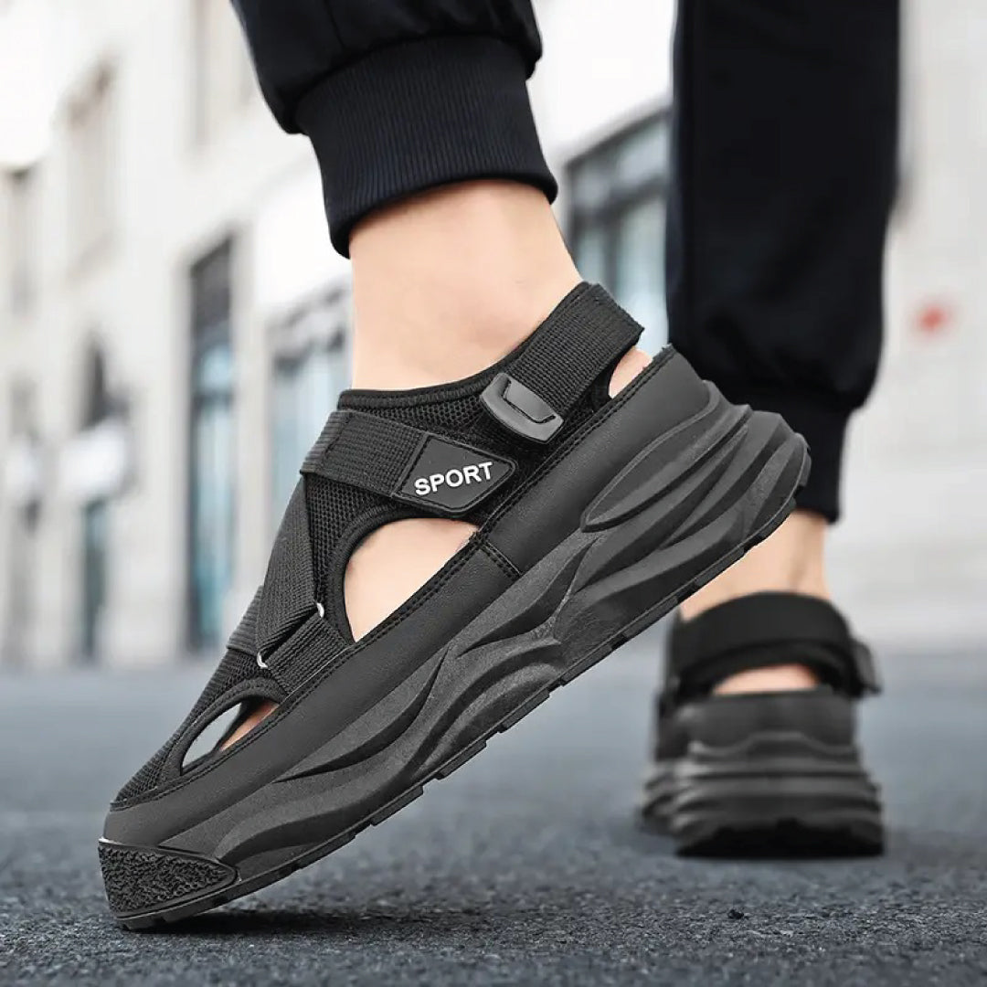 👟💥 Super Flex™ - Premium Sneakers (Grey, Black) 🏃🏻‍♂️ | FLAT 45% Off 🔥