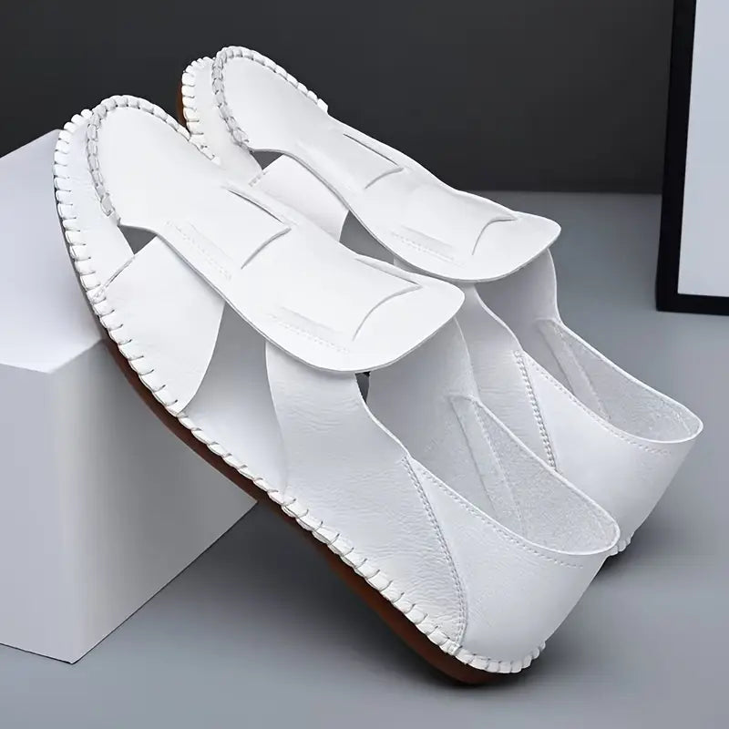 ✨ Royal Walk™ - Luxury Sandals (Black/White) | Today Only 45% OFF 🔥